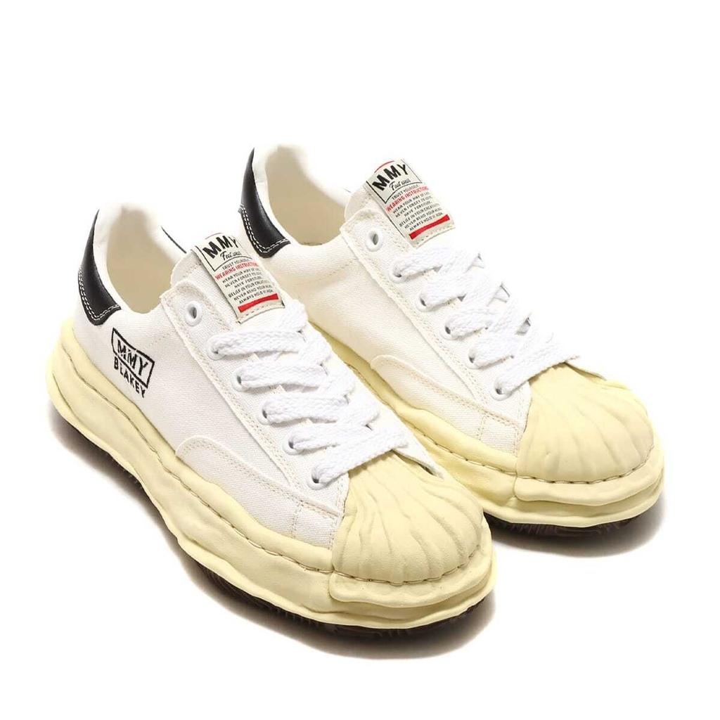 A09FW732-WHITE Maison MIHARA YASUHIRO BLAKEY Оригинальная подошва Холст (Мужской)
