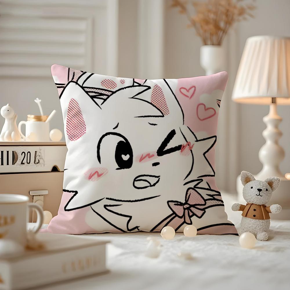 Чехол на подушку с принтом Boykisser Silly Cat, наволочка для подушки на диван в гостиной и декора подушек в спальне