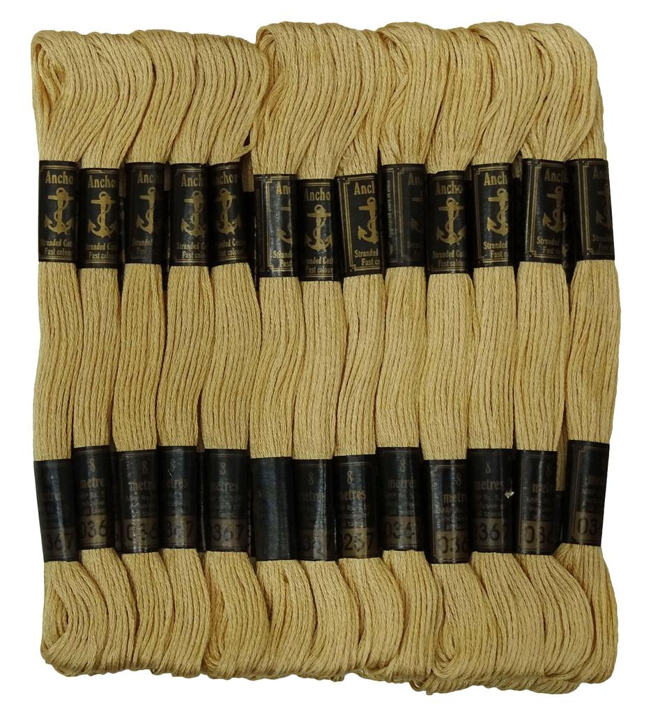 IBA Indianbeautifulart Вышивка крестиком Ручная вышивка Мулине Многожильные хлопчатобумажные нитки Мотки-Темно-синий