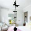 2024 Handmade Hollow Iron Craft Wind Chime Creative Novelty Metal Pendant Bedroom Crafts Hanging Decoration Gift Room Accessorie LS