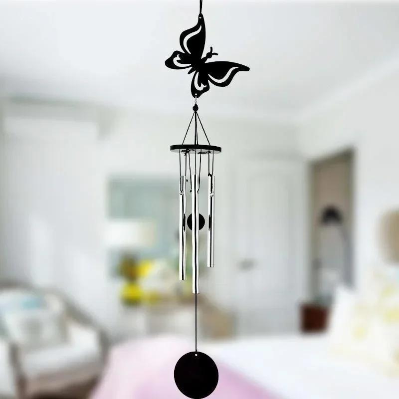 2024 Handmade Hollow Iron Craft Wind Chime Creative Novelty Metal Pendant Bedroom Crafts Hanging Decoration Gift Room Accessorie LS