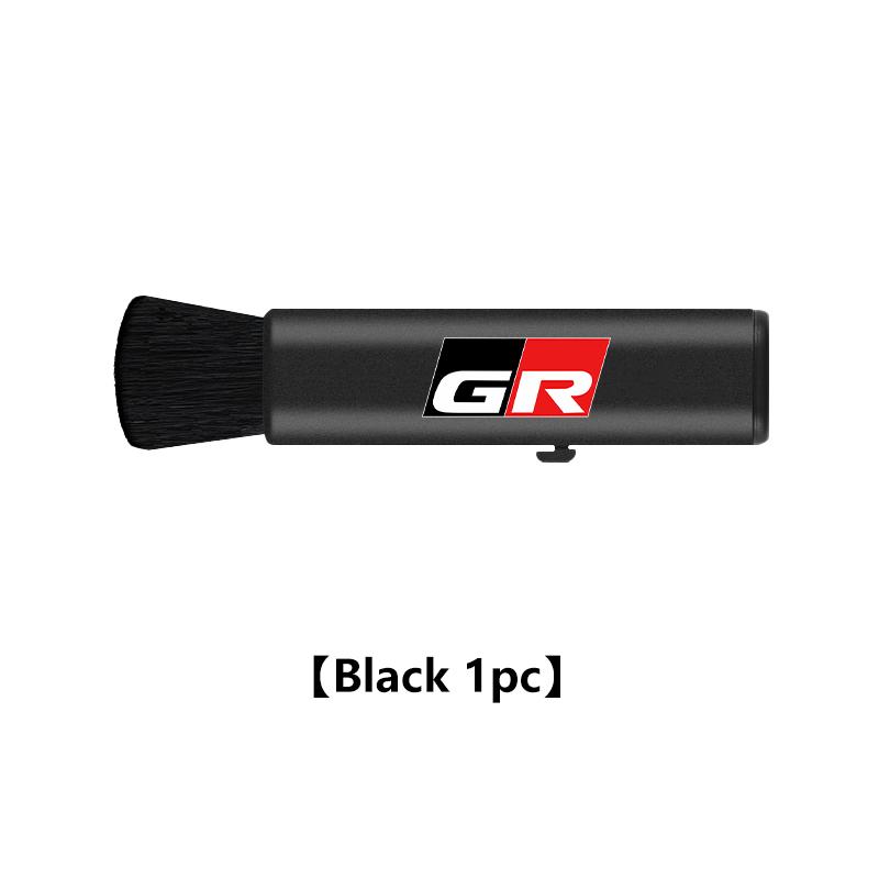 For Toyota Retractable Car Air Vent Detailing Cleaning Brush Dust Remover Brush Crown GR Corolla YARIS Auris C-HR Hilux Vios