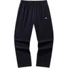 Casual Simple Solid Color Straight Loose Fit Knit Sports Pants Men Bottoms Basic-Black 152528310S-2