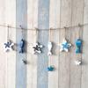 Creative Adorn Crafts Wood Fish/decorated Marine Pendant For Kid Room Mediterranean Starfish Hung Fish Nautical Decor Hang Mini