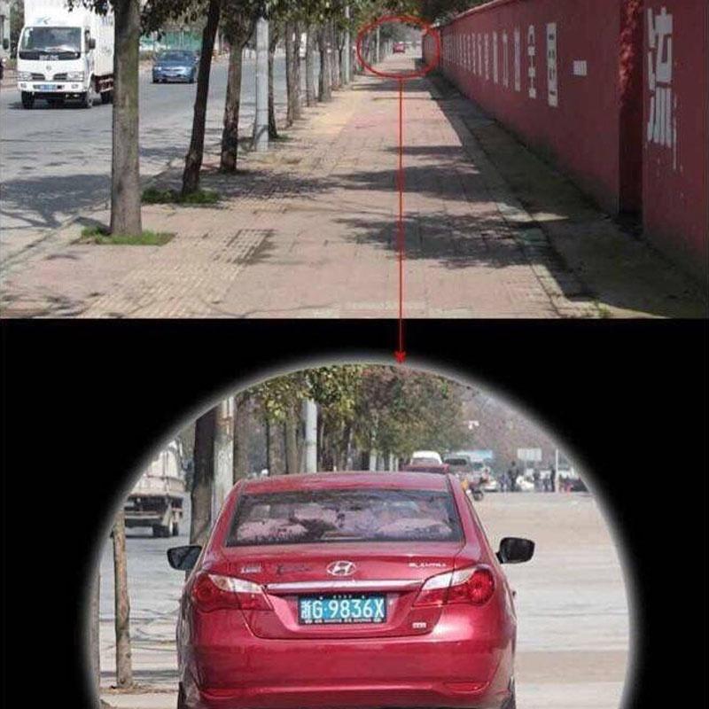 Одиночный мини-телескоп HD с портативной сумкой для хранения. Мощный карманный телескоп ночного видения высокой четкости с низкой освещенностью.