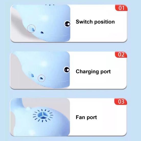 Электрический надувной мяч-кит с 2/4/6 шариками, перезаряжаемый через USB, развивающий подвесной мяч в виде морского животного, интерактивная игрушка для малышей, мальчиков и девочек, подарок