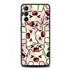 Милый Чехол-Котик для Samsung Galaxy S24 S23 S22 S20 S21 FE Ultra S10 S10E S9 S8 Plus 5G Силиконовый Чехол для Телефона Ударопрочный Capas Сумки