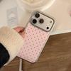 Applicable to Apple 17promax mobile phone case iphone16 pink cat magnetic stand 13 girl love 15