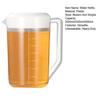 Unbreakable Plastic Water Pitcher with Lid BPA-Free Ice Tea Kettle Iced Tea Pitcher