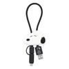 Gourmandies Peanuts Snoopy Cable with Mascot Multi-Charging Cover, Black, SNGG-118BK