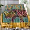 Y-Yayoi K-Kusama Throw Soft Flannel Throw Summer AC Blanket Lightweight Cool Nap Blanket for Sofa Bed Couch Travel