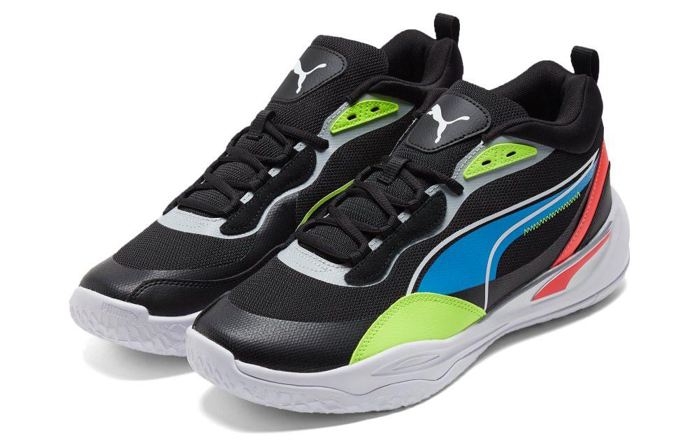 Puma Playmaker Pro 'Jet Black Lime Squeeze'