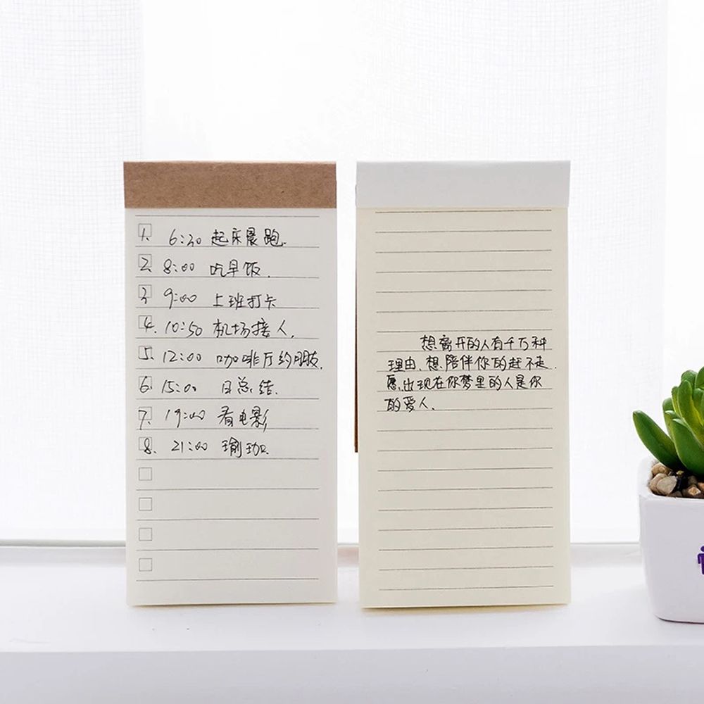 Scrapbooking Stationery Planner Checklist Agenda Schedule To Do List Memo Pad Notebook Notepad
