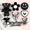 Набор из заплатки для обуви, чехла для телефона и шпильки Love Bear Smiley Flower своими руками