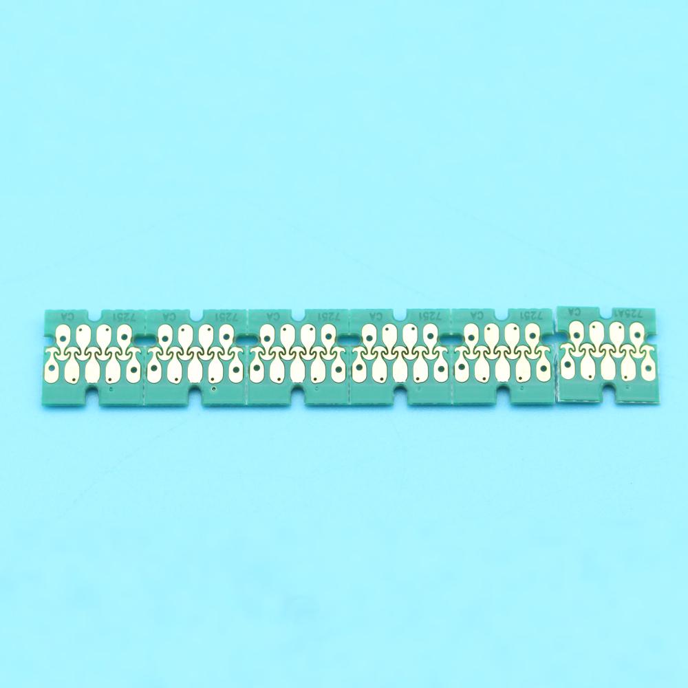 Newest Version T725A F2000 White Chip For Epson SureColor F2000 F2100 SC-F2000 SC-F2100 Ink Cartridge Chips