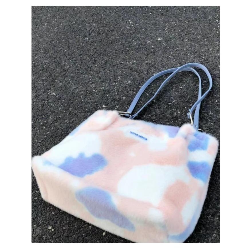 Простые плюшевые сумки через плечо для женщин, женские сумки, модные сумки большой вместимости для подмышек, студенческие сумки-тоут