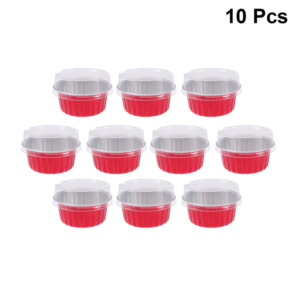 Форма для кексов, десертные формочки, формочки для кексов, упаковочная бумага, алюминиевая фольга с крышками