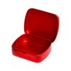 Gold Hinge Flip Lid Rectangular Tinplate Storage Box Small Metal Packaging for Food for Storing Pills Candies Chew Gum Sugar