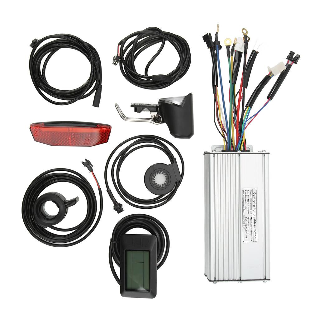 Комплект для переоборудования электрического велосипеда LCD7U Meter 30A Sine Wave Control System для двигателя 48 В 1000 Вт