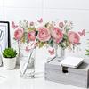 Green Potted Plants Stickers Wall Stick Floral Peel And Plants Vines Wall