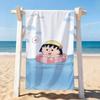 Мультяшное полотенце C-Chibi Maruko Chan для сушки и ванны. Подходит для плавания, кемпинга, йоги, пляжа.