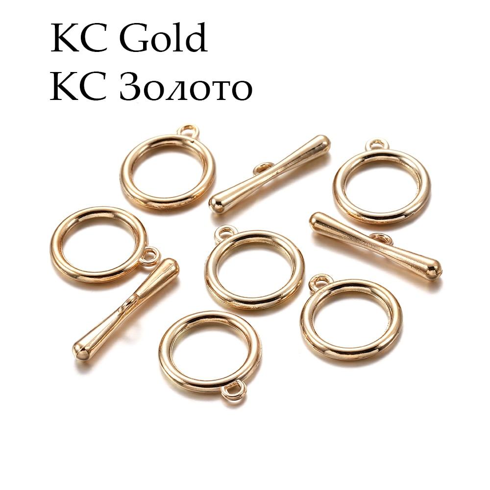 10/20 компл. разноцветных круговых застежек OT, крючки, соединители для изготовления ювелирных изделий своими руками, аксессуары, принадлежности для браслета