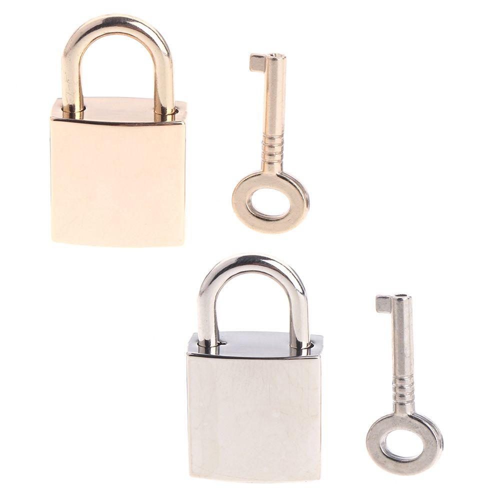 Jewelry Box with Key Supplied Lovers Diary Book Copper Silver Small Mini Lock Archaize Padlocks