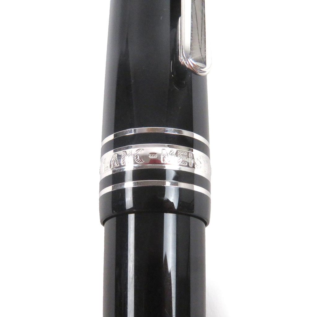 Отличная перьевая ручка MONTBLANC Meisterstück 145 Pix Classic Platinum Line Колпачок Б/у