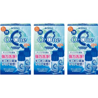 Rohto Contact Care Rohto C Cube O2-One Кислородпроницаемый твердый (Линза О2) / Только для жестких контактных линз Сильный ферментный чистящий консервирующий раствор (120мл х