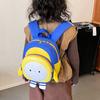 Party Kids Egg Cartoon Large Capacity Backpack Unisex  Waterproof Schoolbag