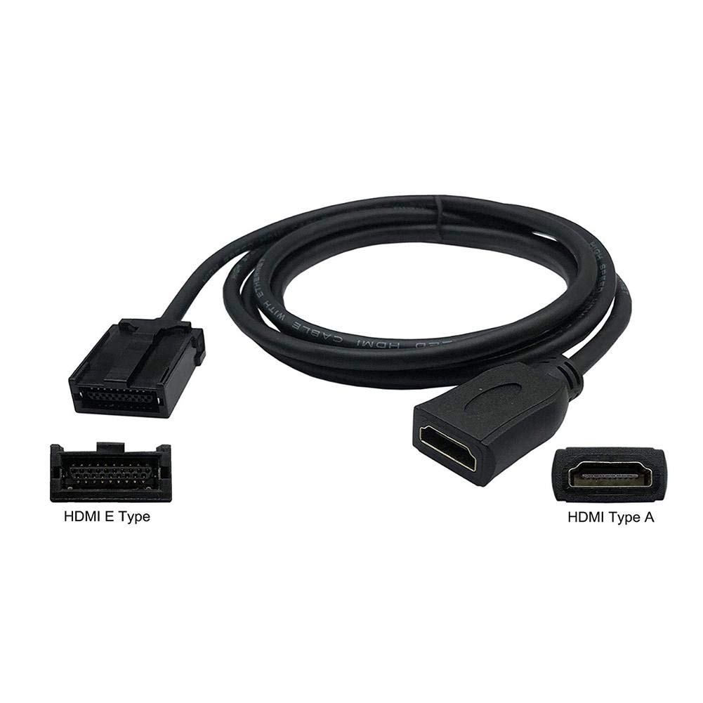 YFFSFDC Кабель HDMI для автомобильной навигации Тип E к типу A Высококачественный конверсионный кабель