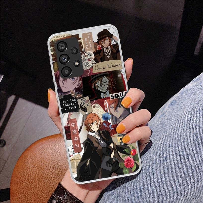 Чехол для телефона Bungo Stray Dogs Накахара Тюя Для Samsung Galaxy A17 A16 A15 A14 A13 A57 A56 A55 A54 A53 A37 A36 A35 A34 A33 A26 A