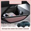Для Geely Monjaro Xingyue L 2024 2025 Ящик для хранения под центральной консолью Бардачок Органайзер Комплект аксессуаров