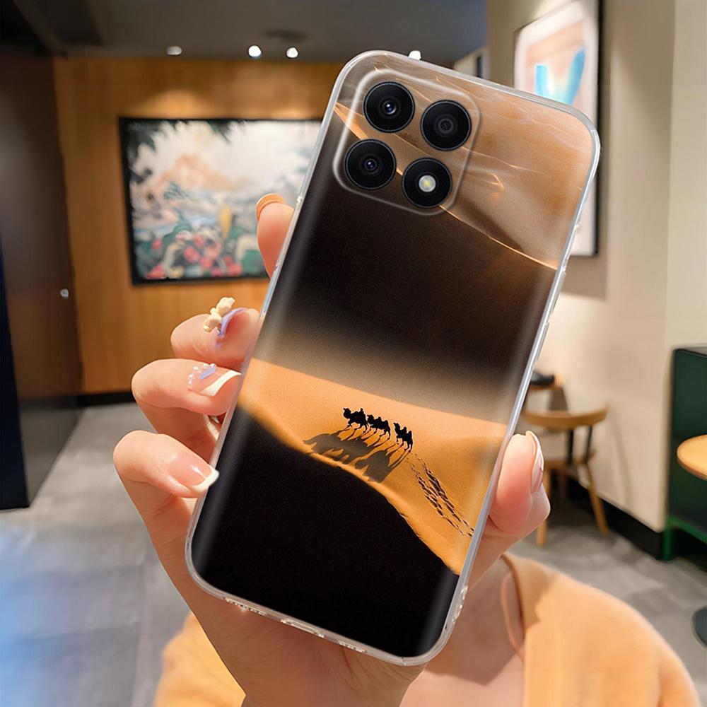 Для Honor X8b X8a 4G LLY-LX1 LLY-LX2 CRT-LX1 Милый Мультяшный Расписной Чехол для Телефона ТПУ Мягкий Прозрачный Силиконовый Чехол На Honor X8a 4G Маска