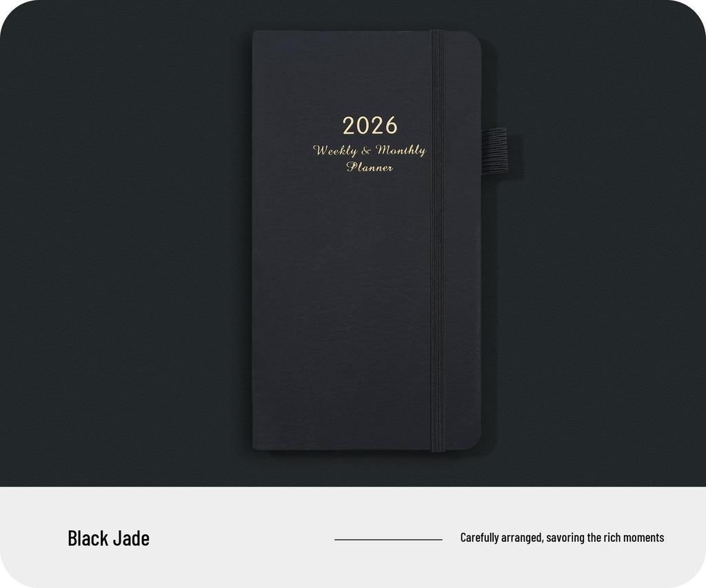 В наличии 2026 Английский еженедельник-дневник 24K