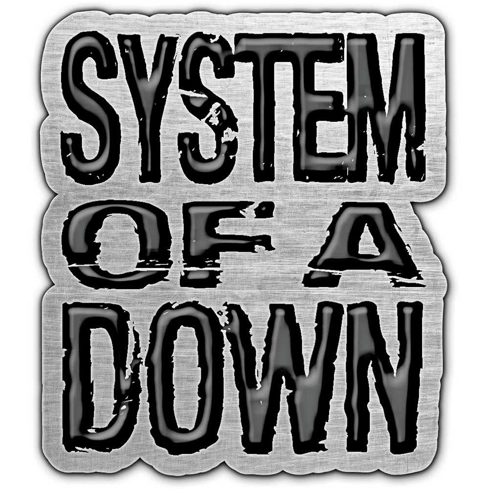 System Of A Down Logo Pin