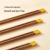 COOKER KING Premium Wenge Wood Chopsticks - 10 Pairs Set
