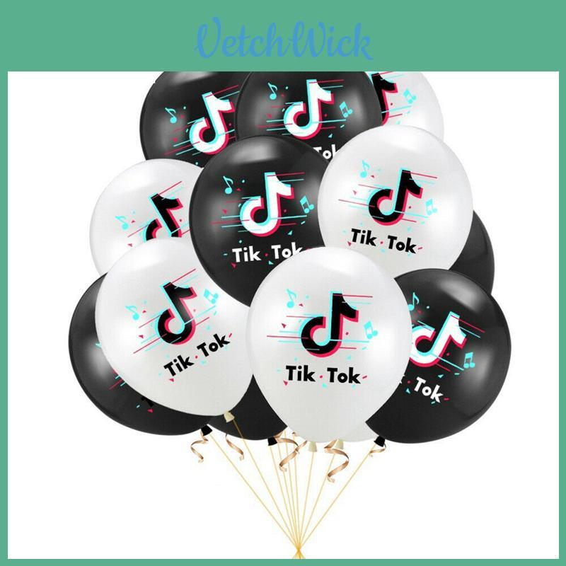 Привлекательный латексный шар в стиле TikTok для ярких украшений на день рождения