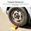 Portable Folding Parking Space Lock Thickened Anti-collision Triangular Lock Parking Barrier Fixed Design Pressure Resistant Thread Lock3