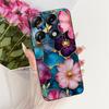 For Motorola Signature Cute Flower Butterfly Cat Painted Case For Motorola Signature XT2603-2 Black Silicone Soft Phone Cases