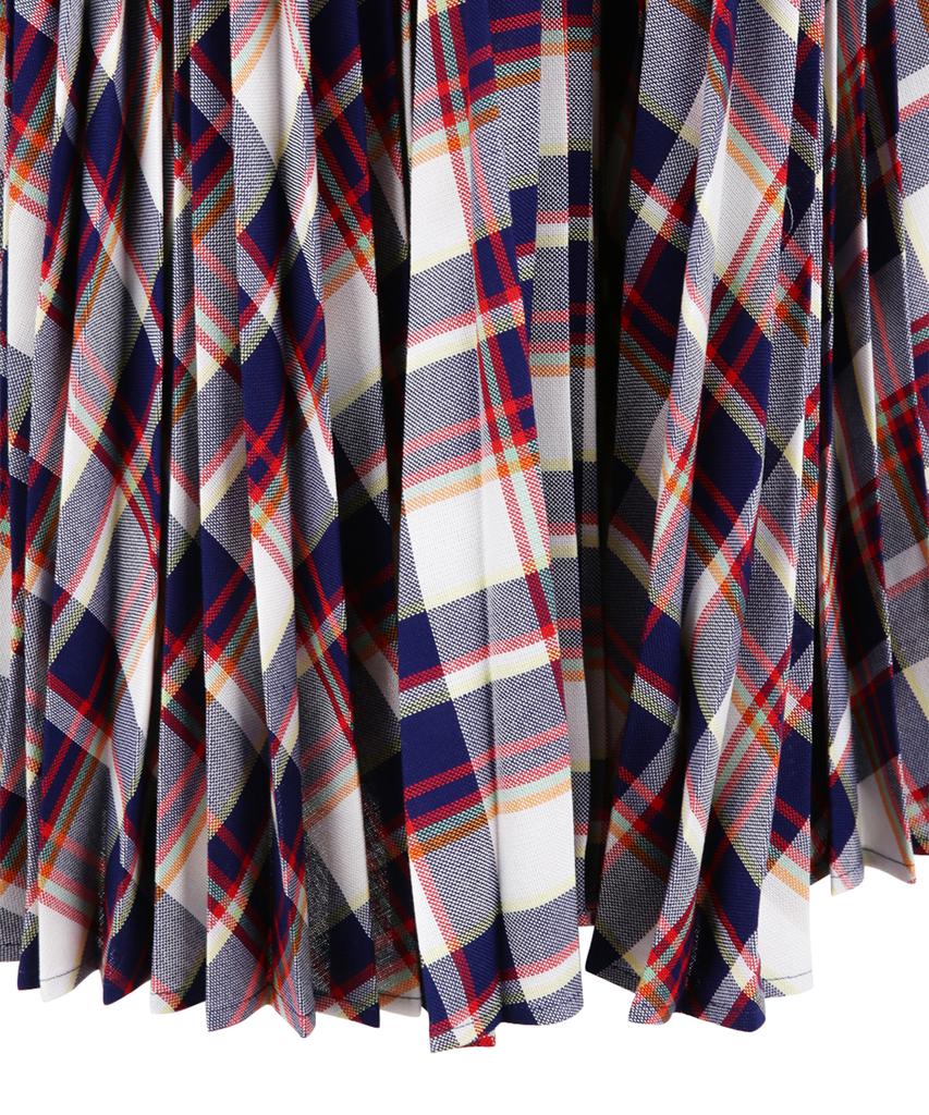 Клетчатая плиссированная юбка BROOKS BROTHERS (много) (Bbkzwm68317Es)