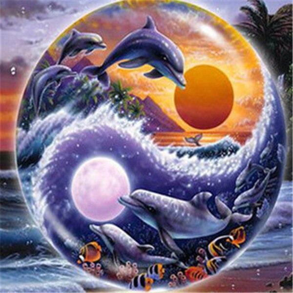 50x50cm 5d Diamond Painting Lion Diamond Embroidery Animal Pictures Of Rhinestones Mosaic Cross Stitch Craft Kit