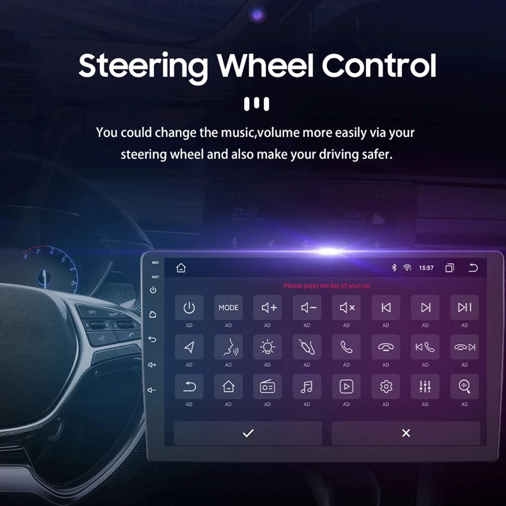 Hizpo 2Din автомобильное радио Android для Volkswagen Golf 5 6 Polo Passat B6 B7 CC Skoda Jetta Универсальный мультимедиа Carplay Wifi GPS Интеллектуальная навигация