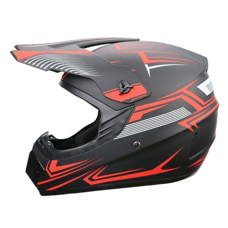 Off-Road Motorcycle Helmet Lightweight ABS Full Face Dirt Bike ATV Karting Adults Unisex