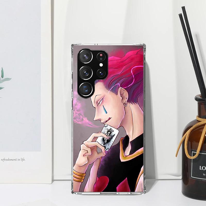 Hunter HXH  Hisoka Phone Case For Samsung Galaxy S26 S25 Edge S24 FE S23 S22 Ultra S21 Plus S20 + Art Fundas Back Cover Galaxy S