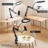 With Fill Light Mobile Phone Holder Adjustable Height Clamp Type Phone Holder  Live Learning