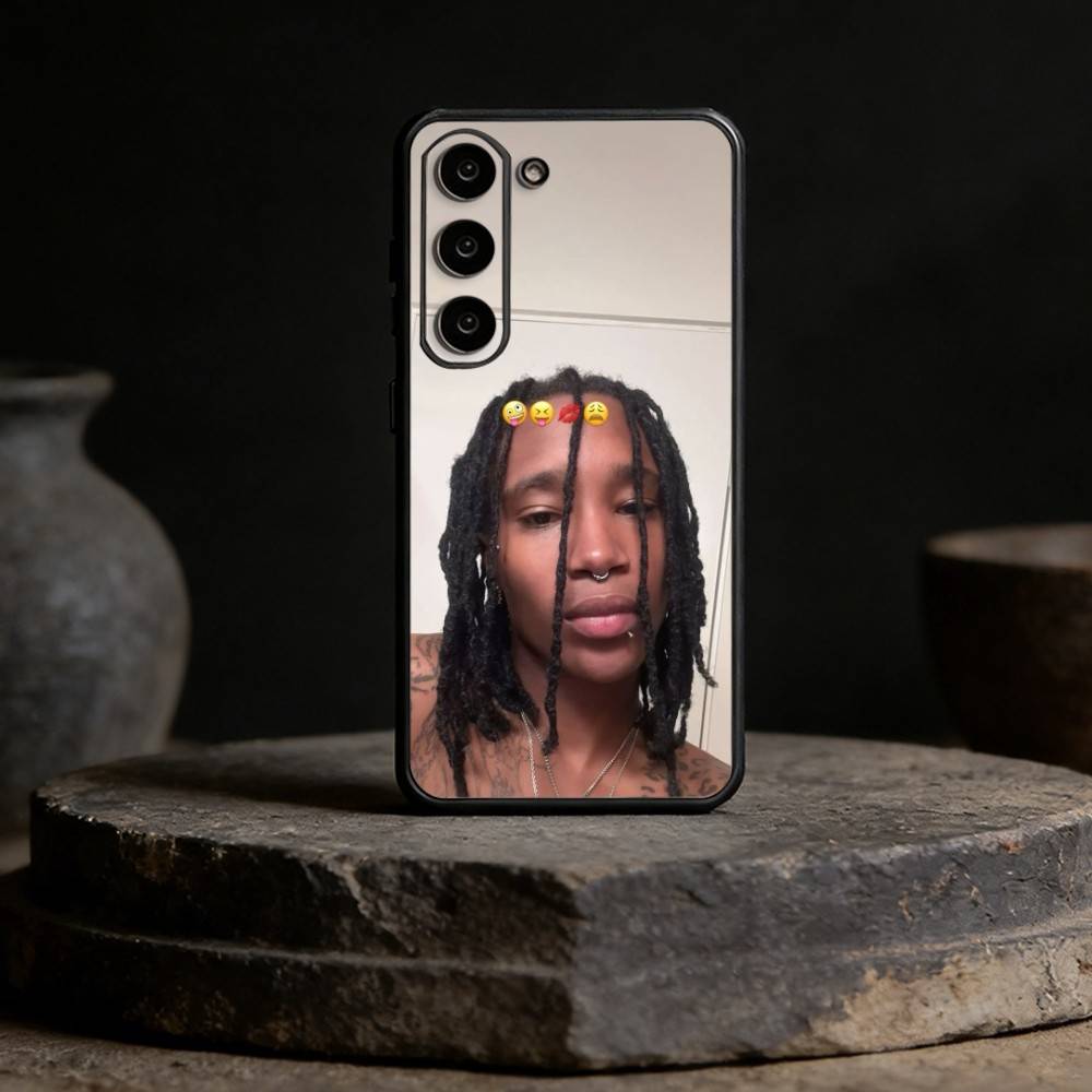O-OsamaSon Rapper Phone Case For Samsung Galaxy A13,21s,22,31,32,52,53,71,72,73,Soft Black Cover