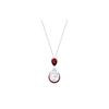 Металлическое колье с двумя каплями воды для женщин necklace 5236077