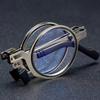 Folding Reading Glasses Blocking Anti Blue Light Glasses Reader Glasses Metal Eyeglasses