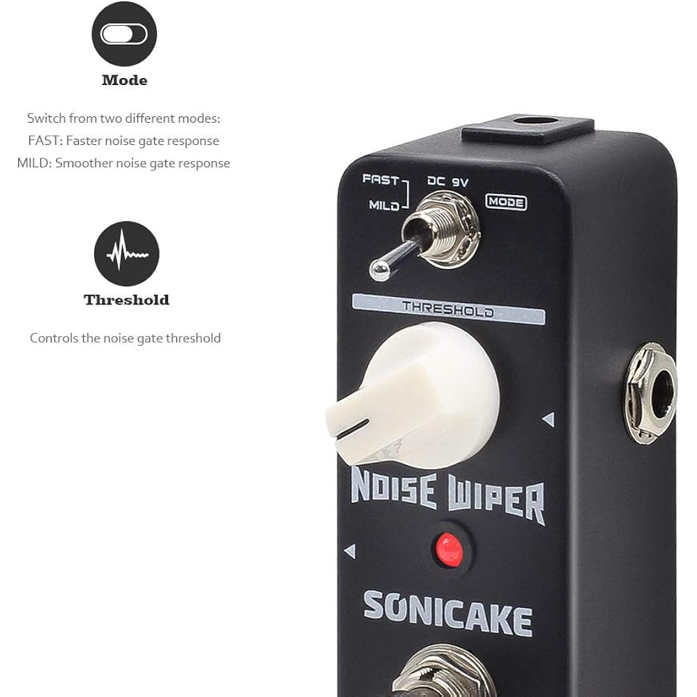 SONICAKE Noise Gate Гитарные педали эффектов Noise Wiper